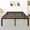 Queen Upholstered Bed Frame with Storage Drawers and LED Lights  
Queen Bed Frame with RGB LED Lights and 4 Storage Drawers  
Velvet Platform Bed Frame with Wingback Headboard and Easy Assembly  
Noise Free Velvet Bed Frame No Box Spring Needed Easy to Assemble 4
