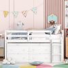 Twin Bed Frame with Headboard Heavy Duty Steel Slats No Box Spring 3
