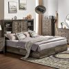Modern Upholstered Twin Bed Frame with Headboard and Slat Support 3