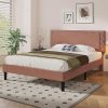Full Upholstered LED Bed Frame with Storage Drawers and Easy Assembly 4