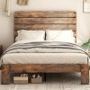 Queen Size Upholstered Platform Bed Frame Light Grey Button Tufted 4 Queen Size Upholstered Platform Bed Frame Light Grey Button Tufted 4