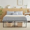 Space-Saving Wood Murphy Bed with Charging Station and Shelves 3
