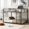 Dark Grey Full Size Bed Frame with Upholstered Geometric Headboard 3