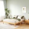 Gizoon Queen Bed Frame with 4 Storage Drawers Adjustable Headboard 3
