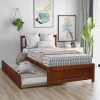 Montessori Full Size Floor Bed with Door and Safety Guardrails 4