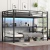 Albott King Storage Bed Frame with Two Drawers and Charging Headboard 4 Albott King Storage Bed Frame with Two Drawers and Charging Headboard 4