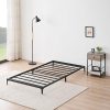 Luxury Royal Blue Queen Bed Frame with LED Lights and Nightstands 3 Luxury Royal Blue Queen Bed Frame with LED Lights and Nightstands 3