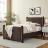 Bellemave Full Size Bed Frame with Storage and Charging Station 4