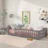 Metal Platform Bed Frame for Kids and Adults White Princess Style 3