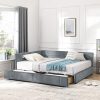 VECELO 14 Inch Queen Metal Bed Frame No Box Spring Needed 4