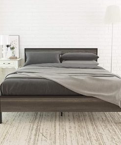 Weehom Queen Metal Bed Frame with Lock Design and Under Bed Storage