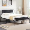 VECELO King Metal Platform Bed Frame Heavy Duty Steel Mattress Foundation 3 VECELO King Metal Platform Bed Frame Heavy Duty Steel Mattress Foundation 3