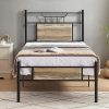 Full Size Loft Bed with Storage Stairs and Desk for Kids and Teens 3