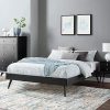 King Brown Bed Frame by Baxton Studio for Stylish Sleep Solutions 3