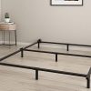 California King Bed Frame with 9-Leg Support and Easy Assembly