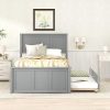 King Bed Frame 14” Solid Wood Platform with Japanese Joinery Minimalist 3