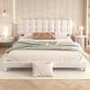 Twin Bed Frame with Storage Drawers and Convertible Floor Design 4