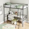 Foldable Twin Metal Bed Frame with Underbed Storage 14 Inches High 3