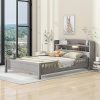 Alkmaar Velvet Queen Bed Frame with Headboard and Footboard Beige 4
