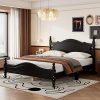 Bellemave Full Size L Shaped Daybed with Bookcase and Storage 4