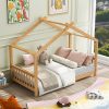 Luxury Queen Bed with Floating Storage Nightstand and LED USB Dark Green 3