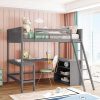 Acacia Emery Wood Bed Frame Queen Headboard Solid Platform Slats 3