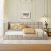 Vintage Pinewood Queen Bed Frame for Kids and Adults in Rich Brown 3
