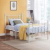 Queen Size Bed Frame with 4 Storage Drawers and Headboard 3