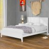 Queen Size Platform Bed Frame with Adjustable Headboard for Easy Assembly 3 Queen Size Platform Bed Frame with Adjustable Headboard for Easy Assembly 3