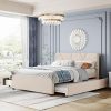 Twin Size Wooden Daybed Frame with Slats for Bedroom and Living Room 3
