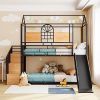 Metal Twin Daybed Frame Multifunctional Platform Bed with Headboard 4