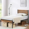 Boys Full Size Car Bed Frame with Storage and Guardrails in Blue 4 Boys Full Size Car Bed Frame with Storage and Guardrails in Blue 4