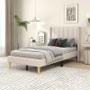 Queen Size Bed Frame with 4 Storage Drawers and Metal Support 3