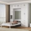 Modern Luxury Queen Bed Frame with Smart Features and Storage Drawer 4