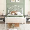 VECELO Twin Bed Frame with Storage Drawer and Strong Wooden Support 3