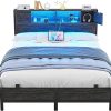 Twin Over Twin Metal Bunk Bed with Ladder and Guardrail in White 3