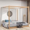 Heavy Duty 6 Inch Metal Twin Bed Frame with Storage and Steel Slats 3