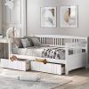SUNLEI King Size Metal Bed Frame with Headboard Footboard Easy Assemble 4