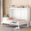 Jocisland King Bed Frame Velvet Upholstered 58″ Tall Headboard Black 3