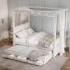 King Bed Frame with Storage and Charging Station for a Modern Bedroom 3 King Bed Frame with Storage and Charging Station for a Modern Bedroom 3