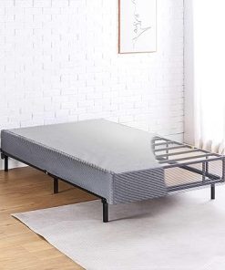 Affordable Twin Box Spring 9 Inch High Profile Heavy Duty Steel Slat 2