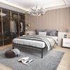 18 Inch California King Metal Platform Bed Frame Heavy Duty Support 3