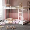 Queen Size Canopy Bed with Upholstered Button Tufted Headboard 3