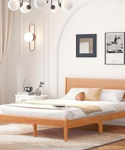 Queen Bed Frame with Headboard for Easy Assembly and Support