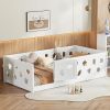 Optimize Boucle Bed Frame with Upholstered Headboard and 13 Slats 4
