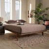 Queen Size Four Corner Stainless Steel Canopy Bed Frame 4