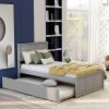 Weehom Full Canopy Bed Frame with Headboard Footboard for Kids Adults 4