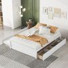 Homieasy Queen Bed Frame with LED Lights and Charging Station 3