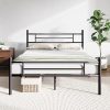 VECELO Full Size Velvet Bed Frame Adjustable Headboard Easy Assembly 4 VECELO Full Size Velvet Bed Frame Adjustable Headboard Easy Assembly 4