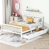 Airdown Full Bed Frame with Wood Headboard and Underbed Storage 3 Airdown Full Bed Frame with Wood Headboard and Underbed Storage 3